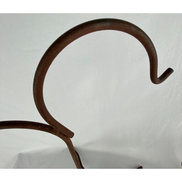 Metal Pumpkin 2 Votive Tea Light Candle Stand Holder Fall Havest 13.5" Decor - Picture 9 of 9